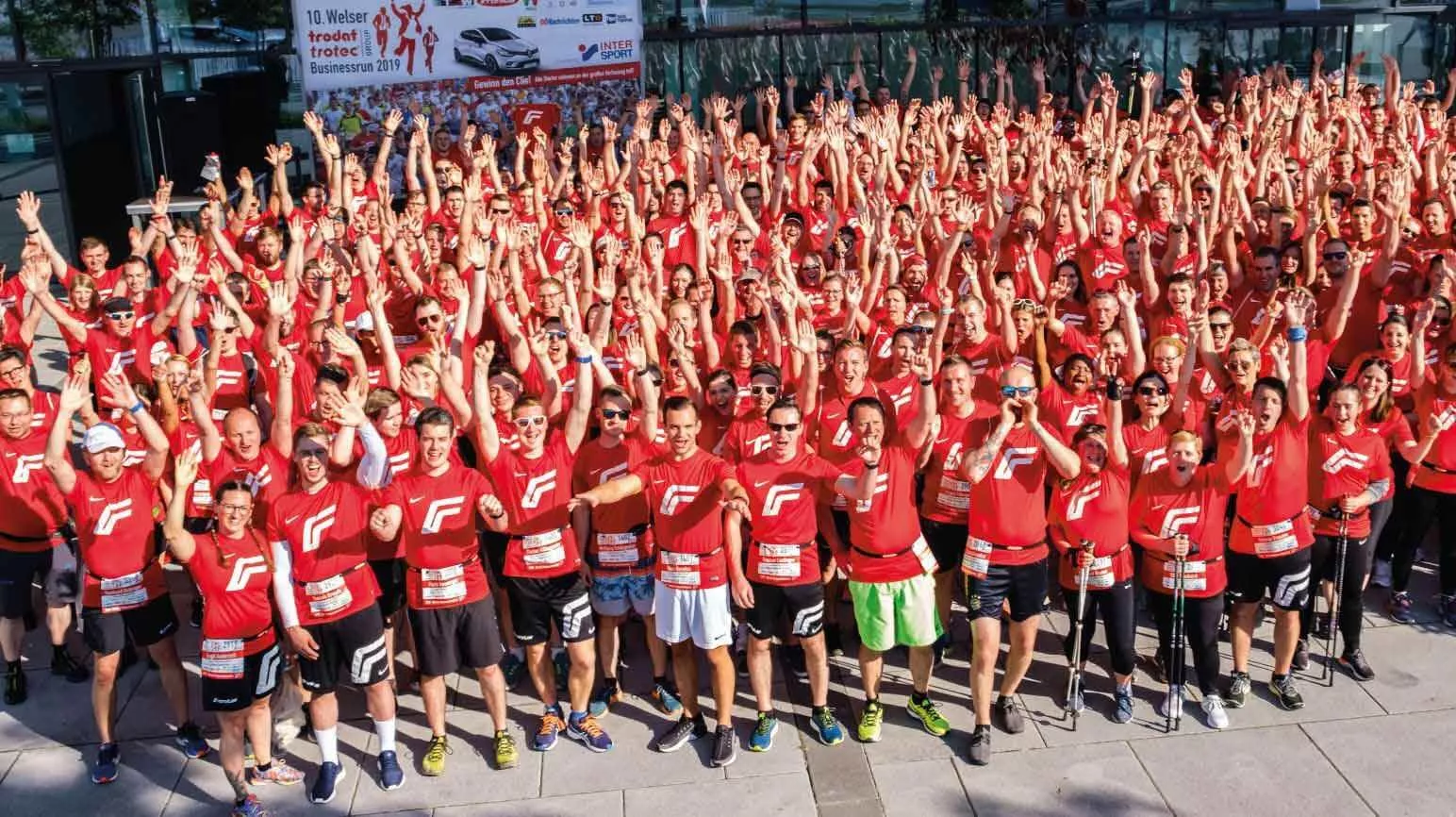 Fronius Employees at the Welser Business Run