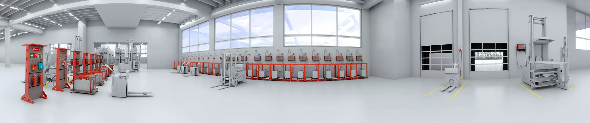 Die Intralogistik Welt von Fronius Perfect Charging