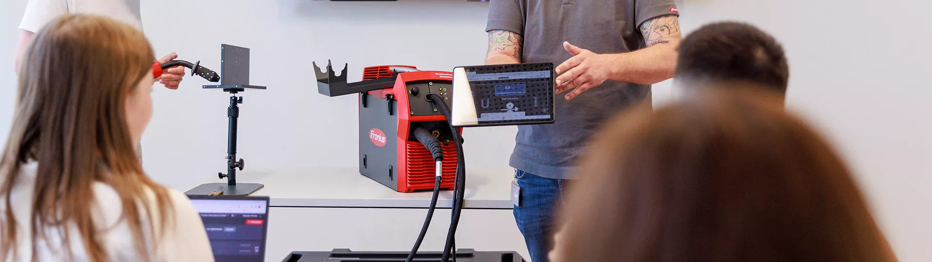 Header welding education