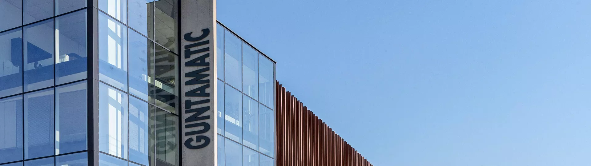 Frontside of the building - Guntamatic