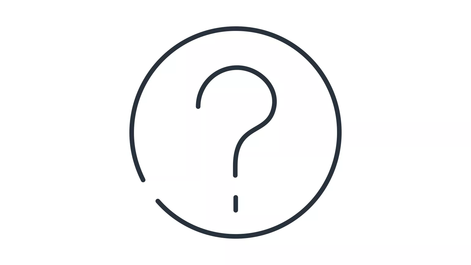 question mark