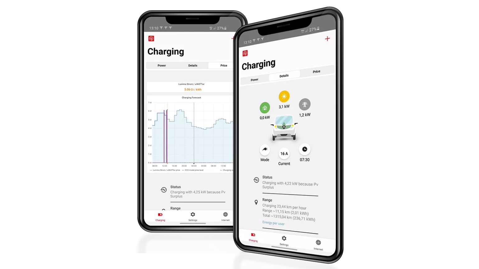 Wattpilot App - E-Auto einfach laden